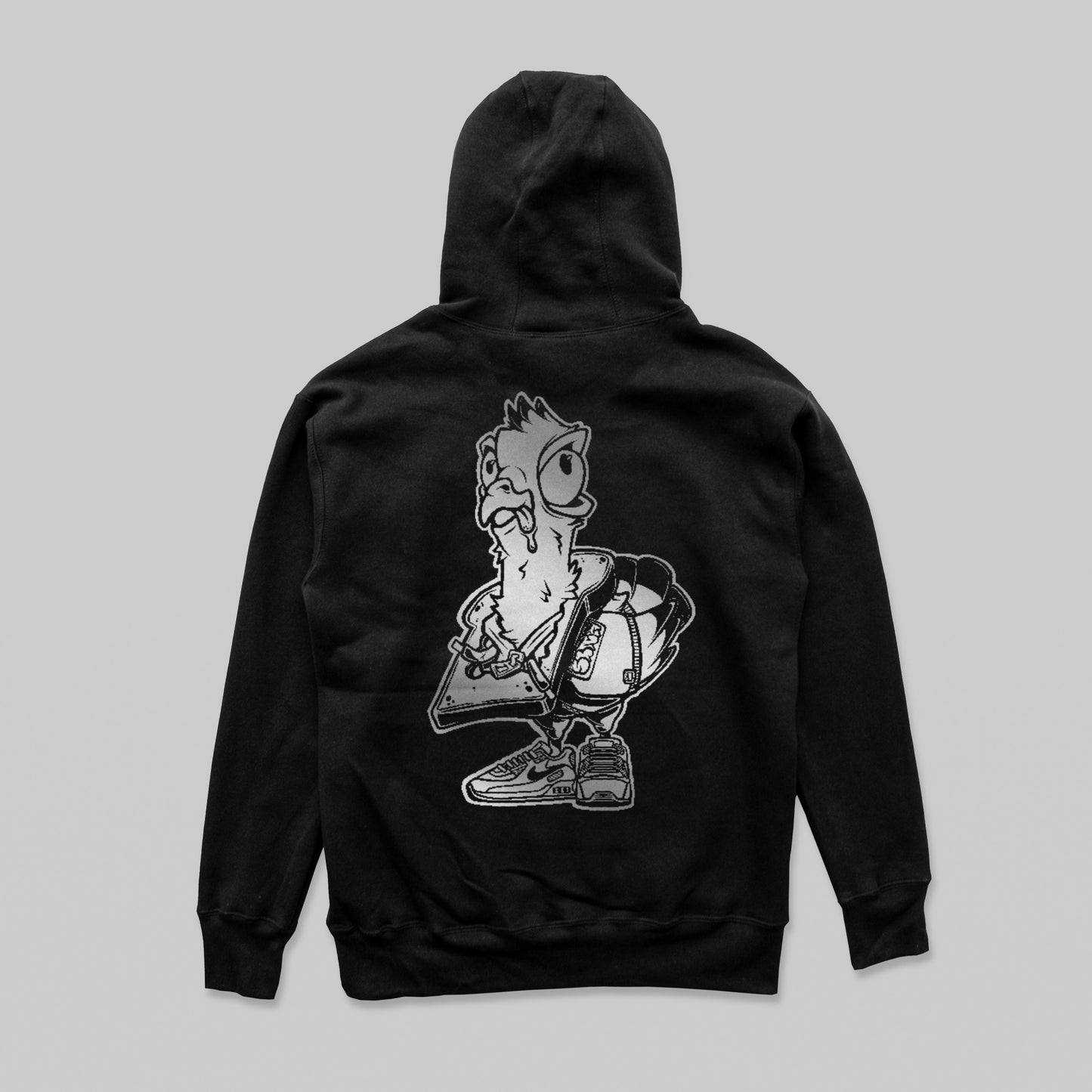 Pigeon Pals - Bread Pigeon - Reflective Hoodie